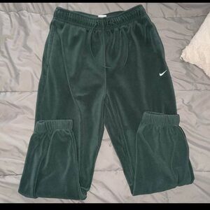 Nike Women’s Dark Green fleece Joggers